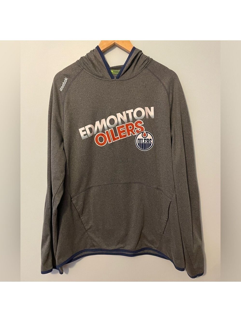 Reebok Oilers Large Sweater